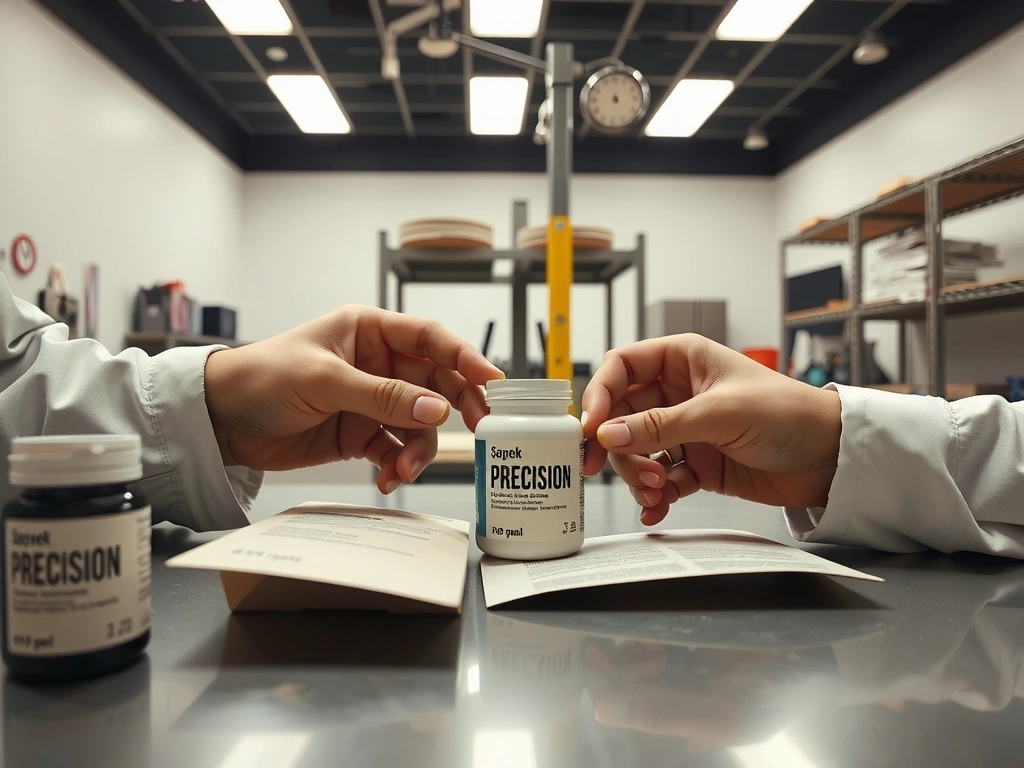 Handwerkermontage von Präzisionsergänzungsmitteln